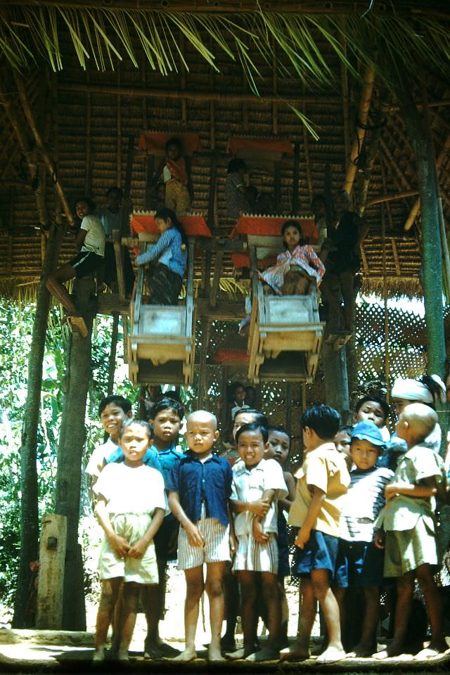 #56 New Year ferris wheel, Bali, 1952