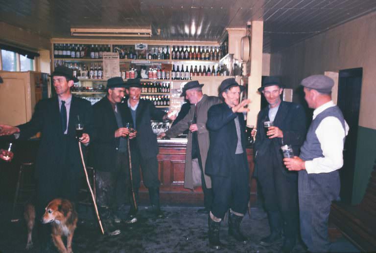 #29 Patrick Sullivan’s Bar, circa 1963.