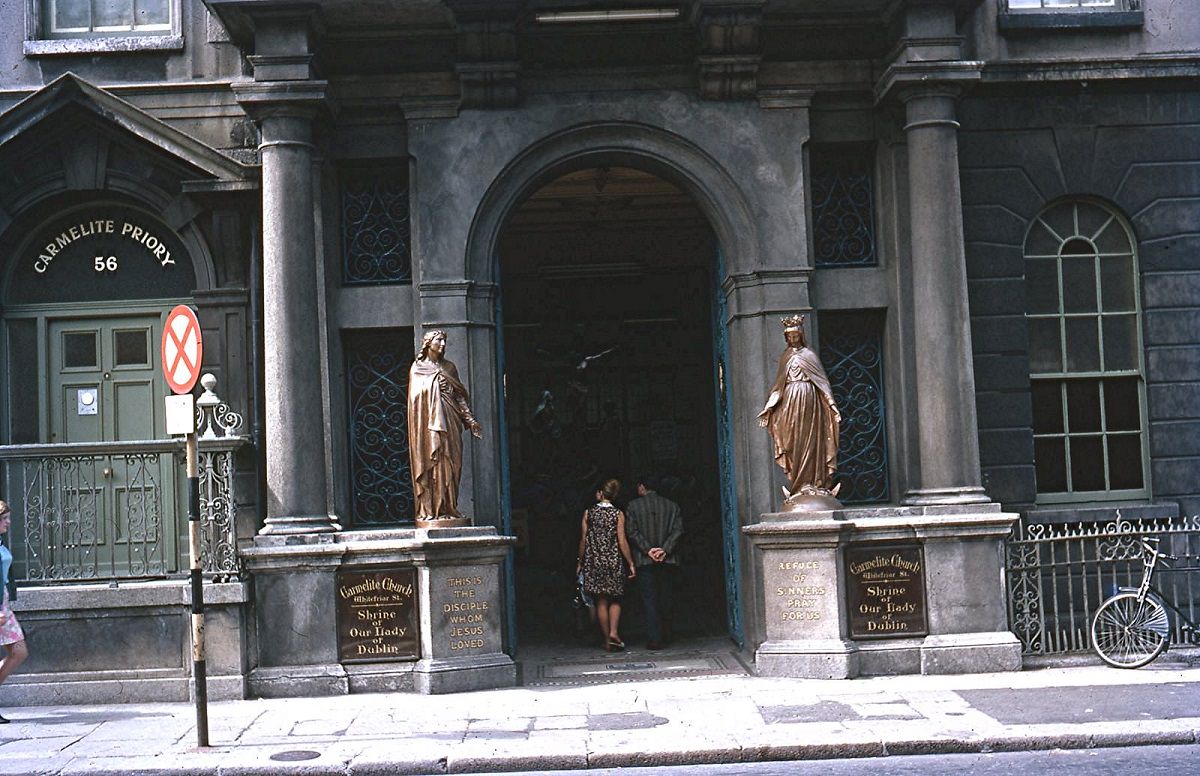 #40 Shrine of Our Lady of Dublin, Carmelite Priory, Ireland, 1969.