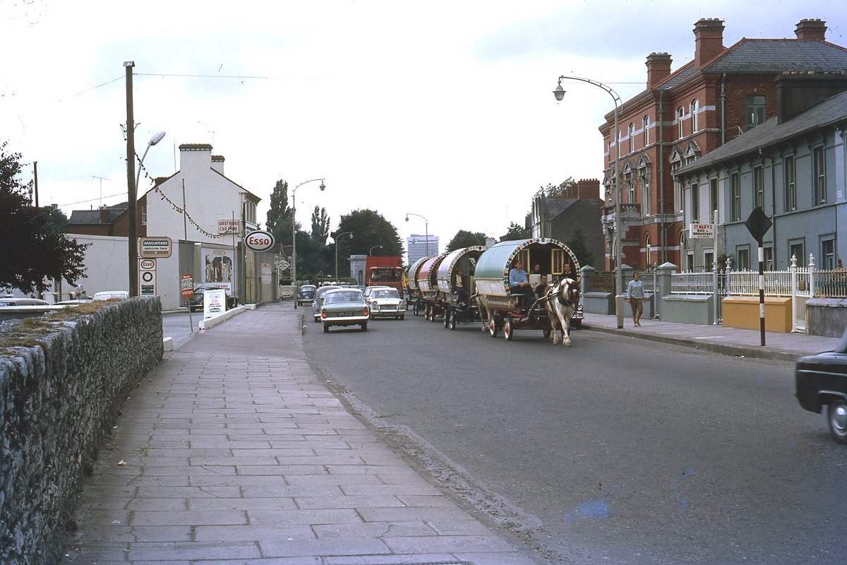 #46 Caravans in Cork, Ireland, 1969.