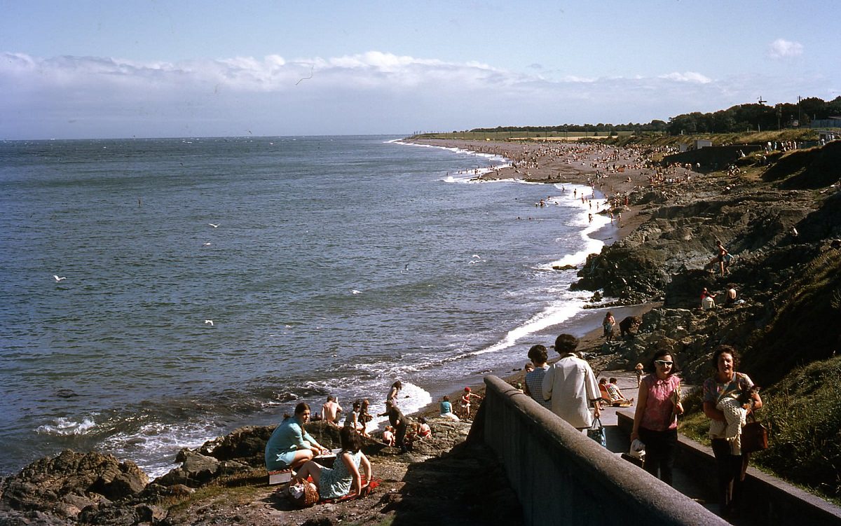 #54 Beach at Greystones, Ireland, 1969.
