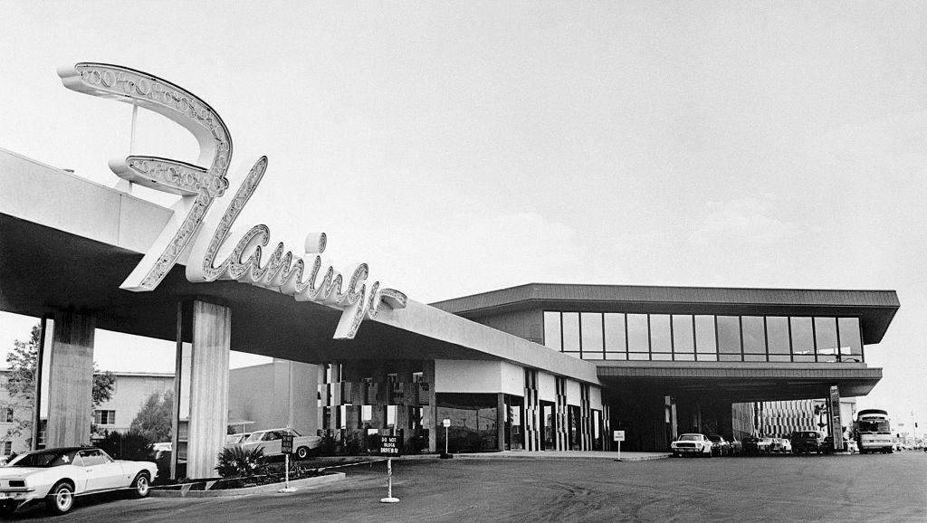 #38 Flamingo Hotel on the famed Strip in Las Vegas, 1968.