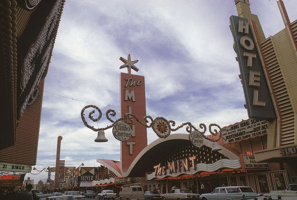 #8 Casinos along East Fremont Street, Las Vagas, 1964.