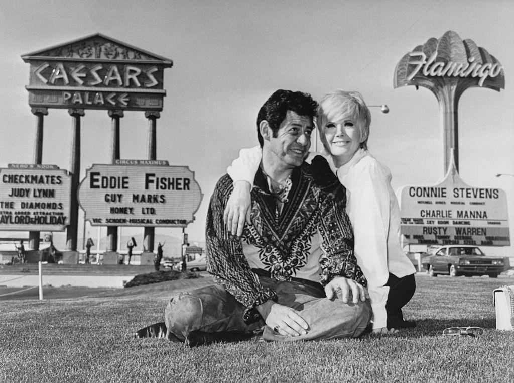 #10 Eddie Fisher and Connie Stevens at Las Vegas, 1969.