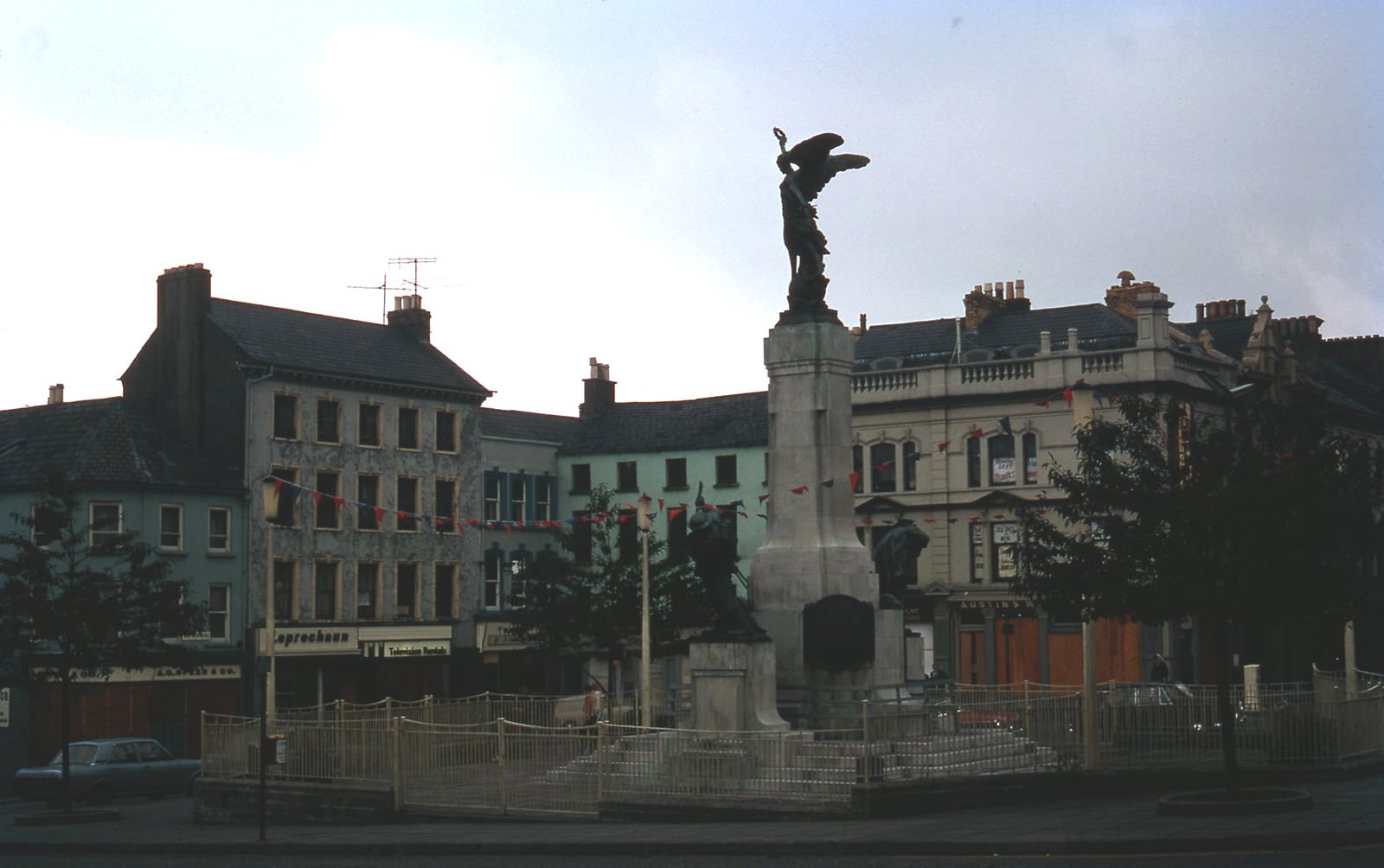 #25 War Memorial in the Diamond, Derry City, Northern Ireland, 1969.