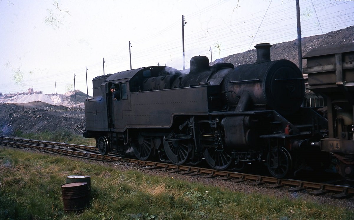 #27 Steam Loco at Magheramourne, in Norhern Ireland, 1969.