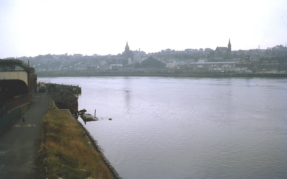 #9 River Derry at Derry, Northern Ireland, 1969.