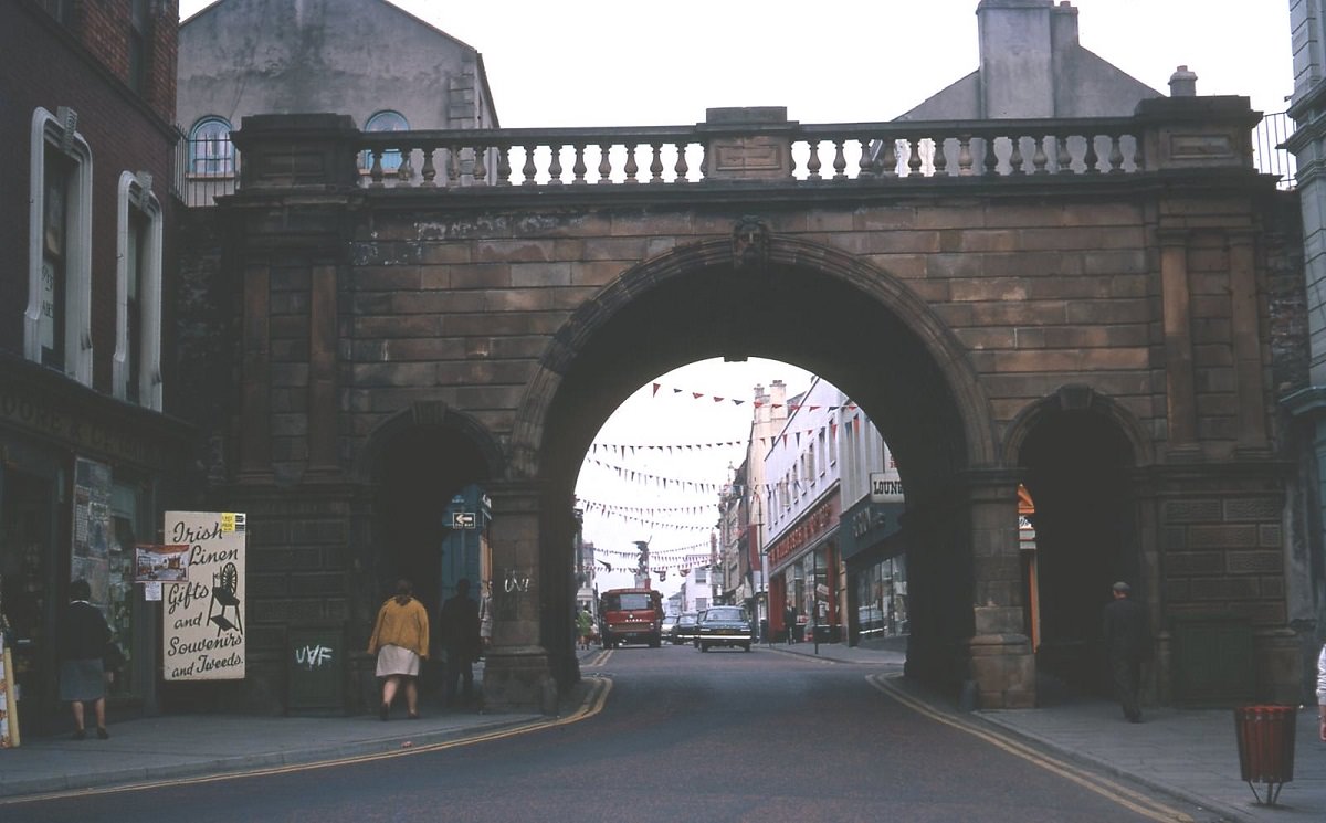 #10 Gate at Derry, Norhtern Ireland, 1969.