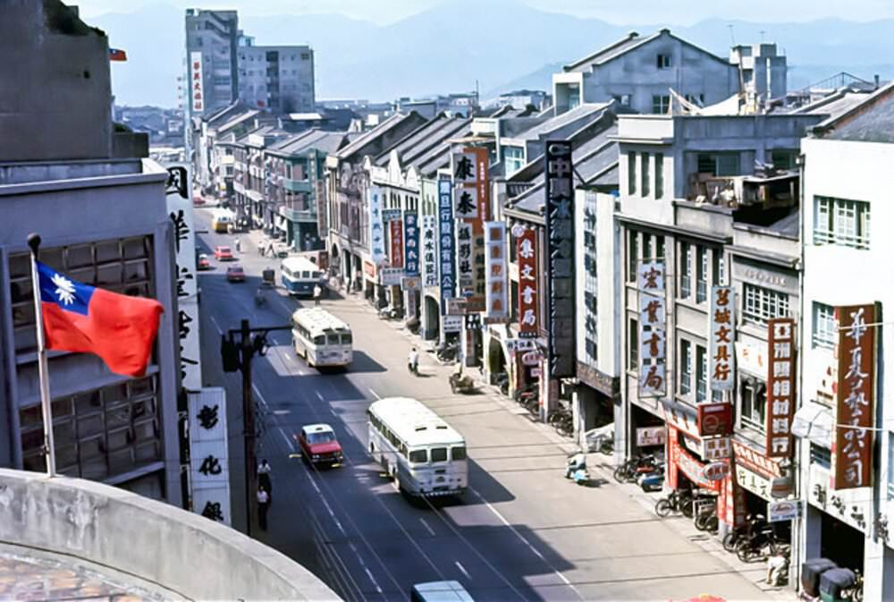 #3 Street View, Taipei, Taiwan, 1960s.