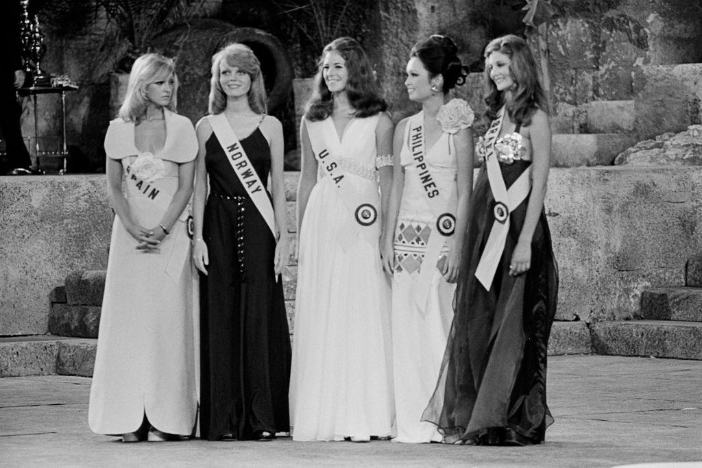 #47 Margarita Moran elected Miss Universe in Athens on July 21 in Athens, Greece.