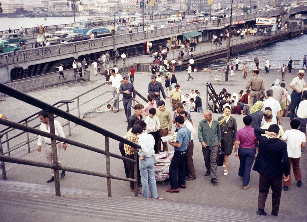 #5 Galata Bridge, Istanbul, 1970.