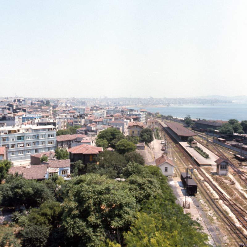 #58 A sandal shop at the Grand Bazaar, Istanbul, 1970s