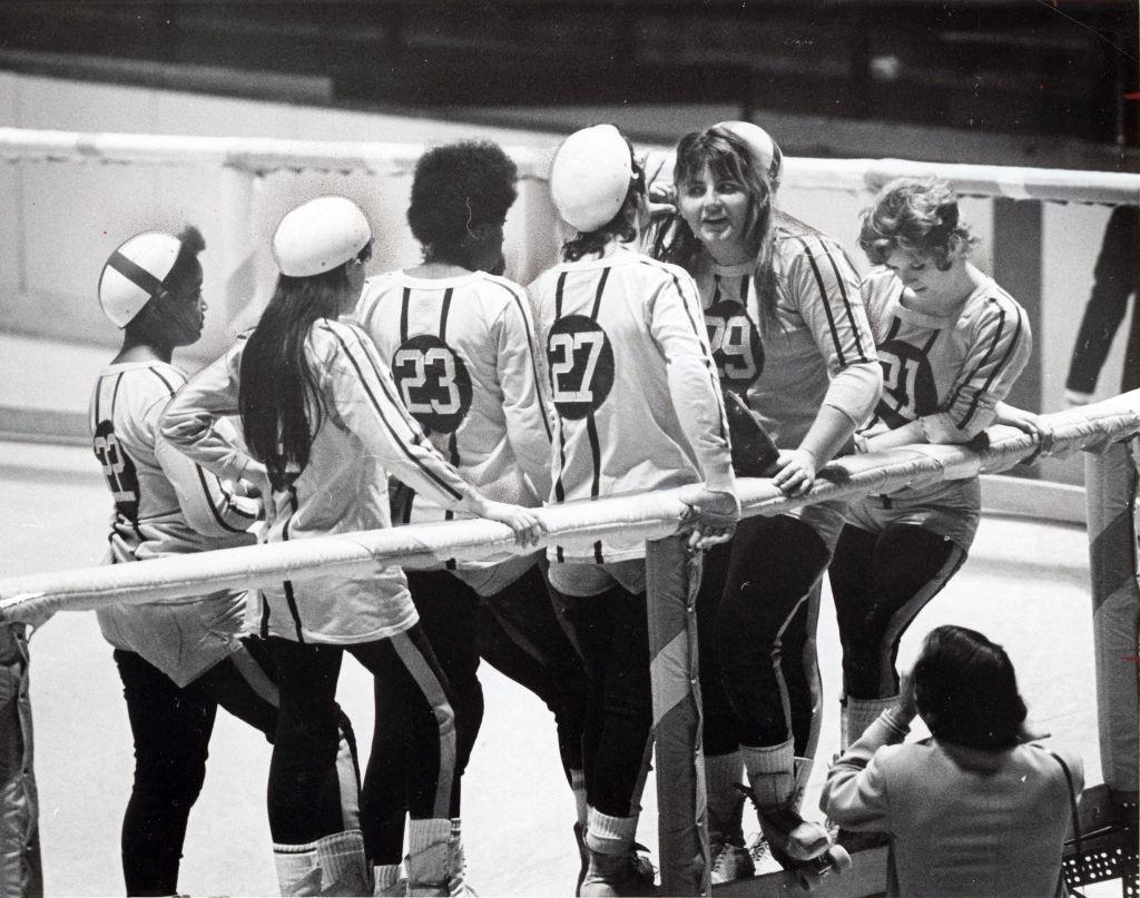 #72 Roller derby at Madison Square Garden in 1971.