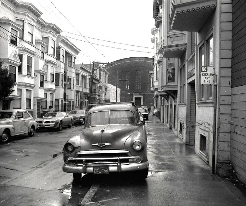 #47 Woodward and Duboce, Mission district, San Francisco, 1976