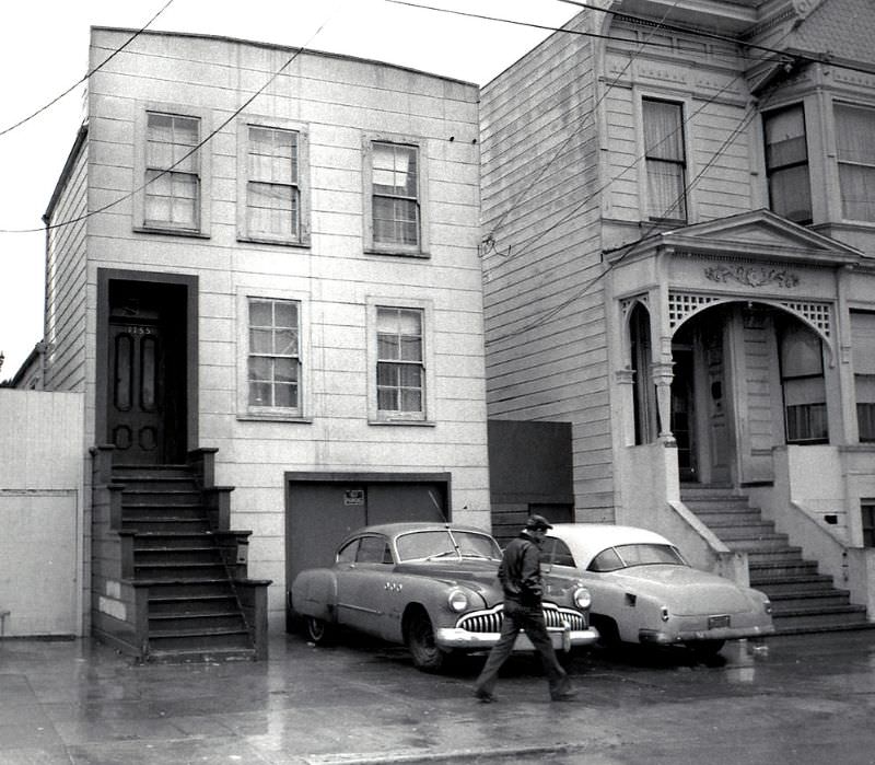 #23 Mission district rainy afternoon, San Francisco, 1977