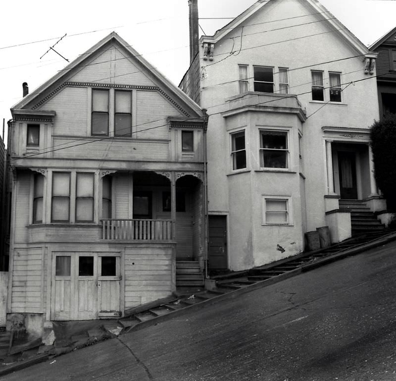 #25 Houses on 22nd Street between Church and Sanchez, San Francisco, 1979