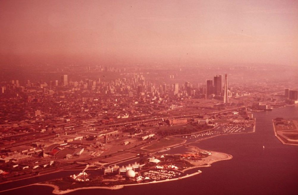 #17 Aerial view, 1973-1975