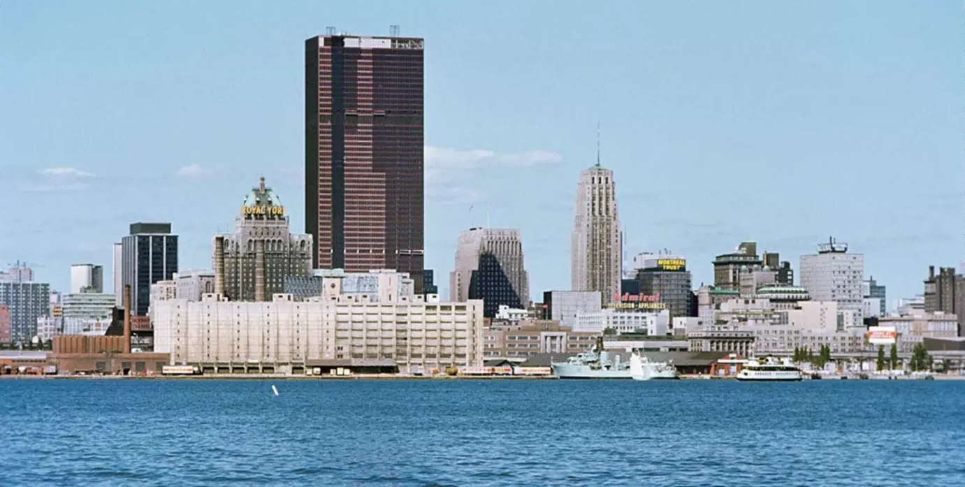 #59 A skyline view from the Islands, 1970s.