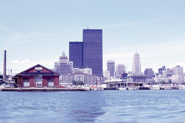 #71 Pre-CN Tower skyline and Pier 6, 1970s