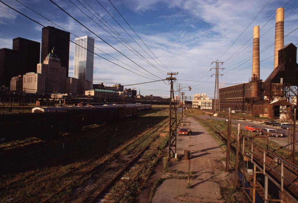 #6 Railway network in the city of Toronto, September 1974.