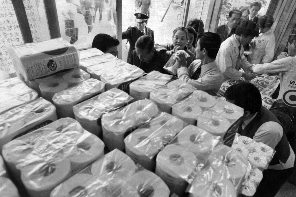 #16 Two girls skating along via Dante during the first Italian walking sunday due to the oil crisis. Milan, 2nd December 1973