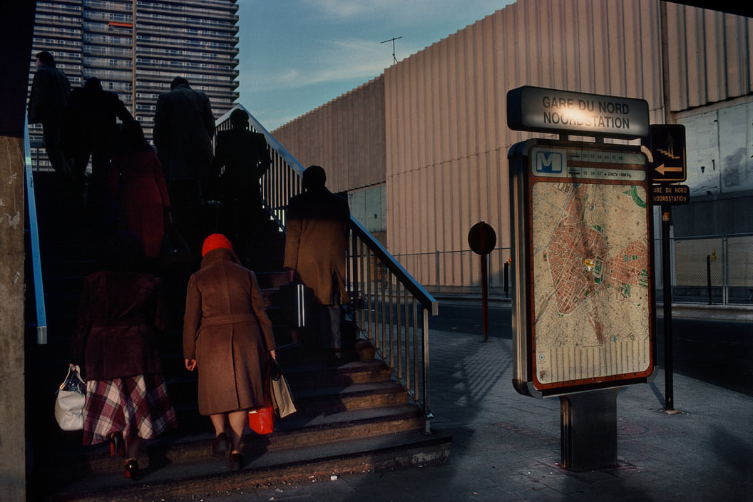#14 Gare du Nord” train station district, Brussels, 1981