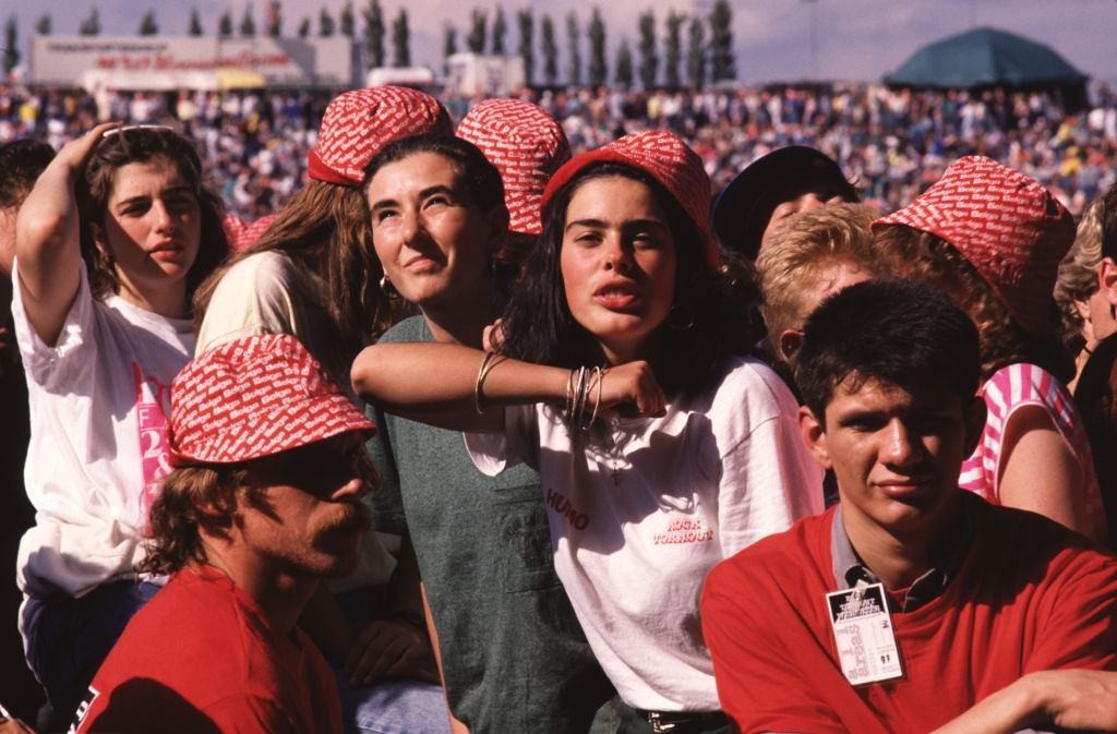#31 Audience at the Masters at Rock festival in Torhout, Belgium, 1980.