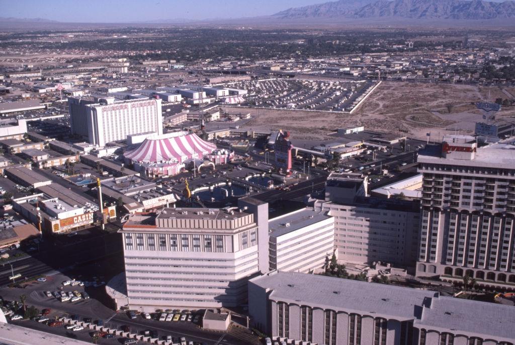 #3 Aerial view of Las Vegas in October 1980.