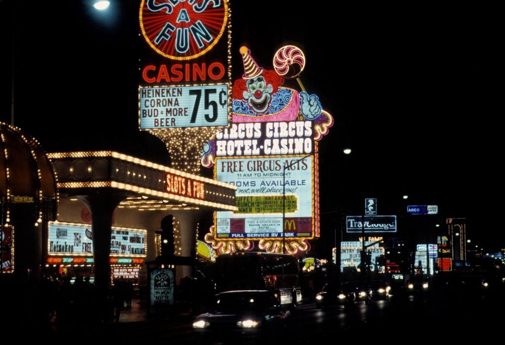 #27 Circus Circus Casino circa 1981 in Las Vegas.