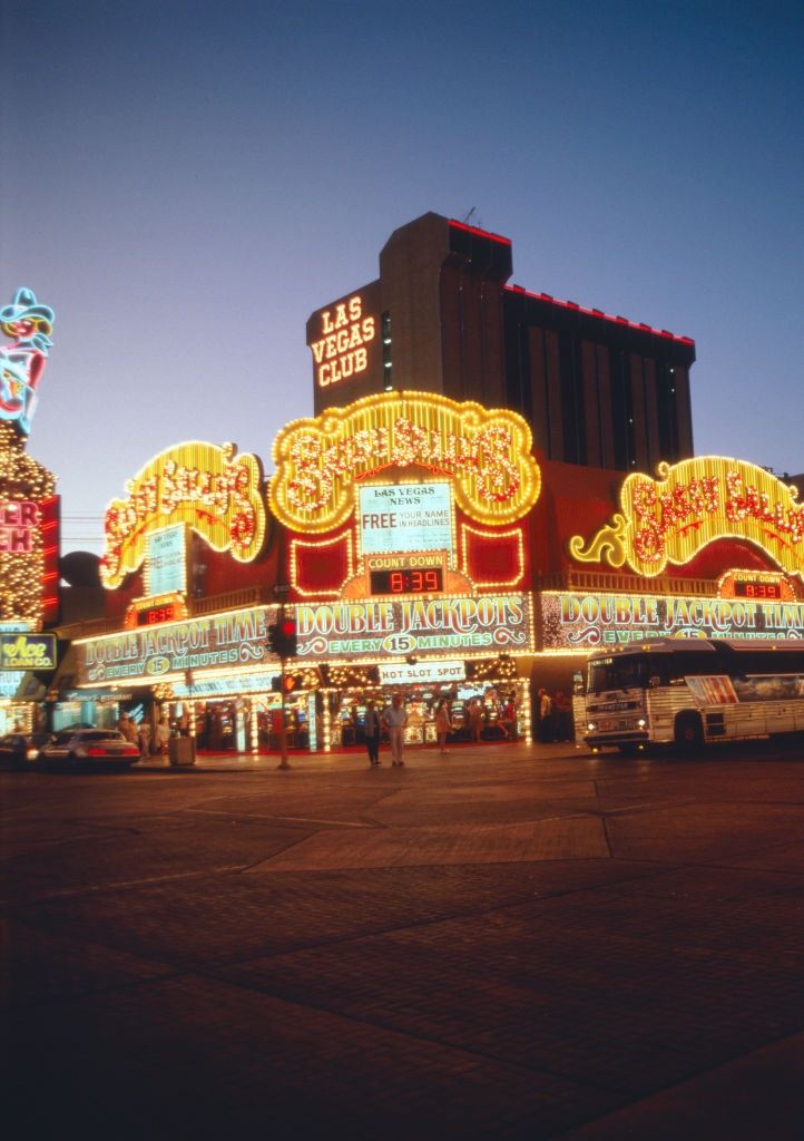 #54 Casinos at the Las Vegas Blvd, 1980s.