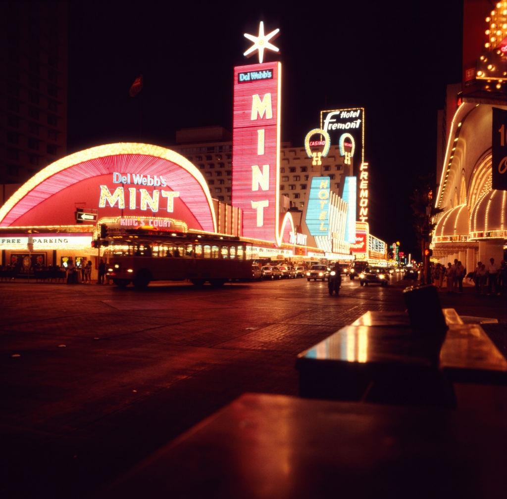 #4 Del Webb’s Mint Hotel-Casino at the Las Vegas, 1980s.