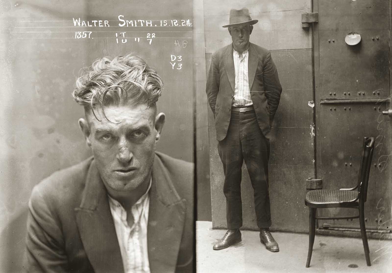 #21 Walter Smith. 1924.