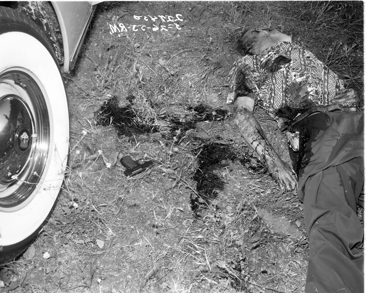 Vintage Crime Scene Photos from the Los Angeles Police Department Archives Weird