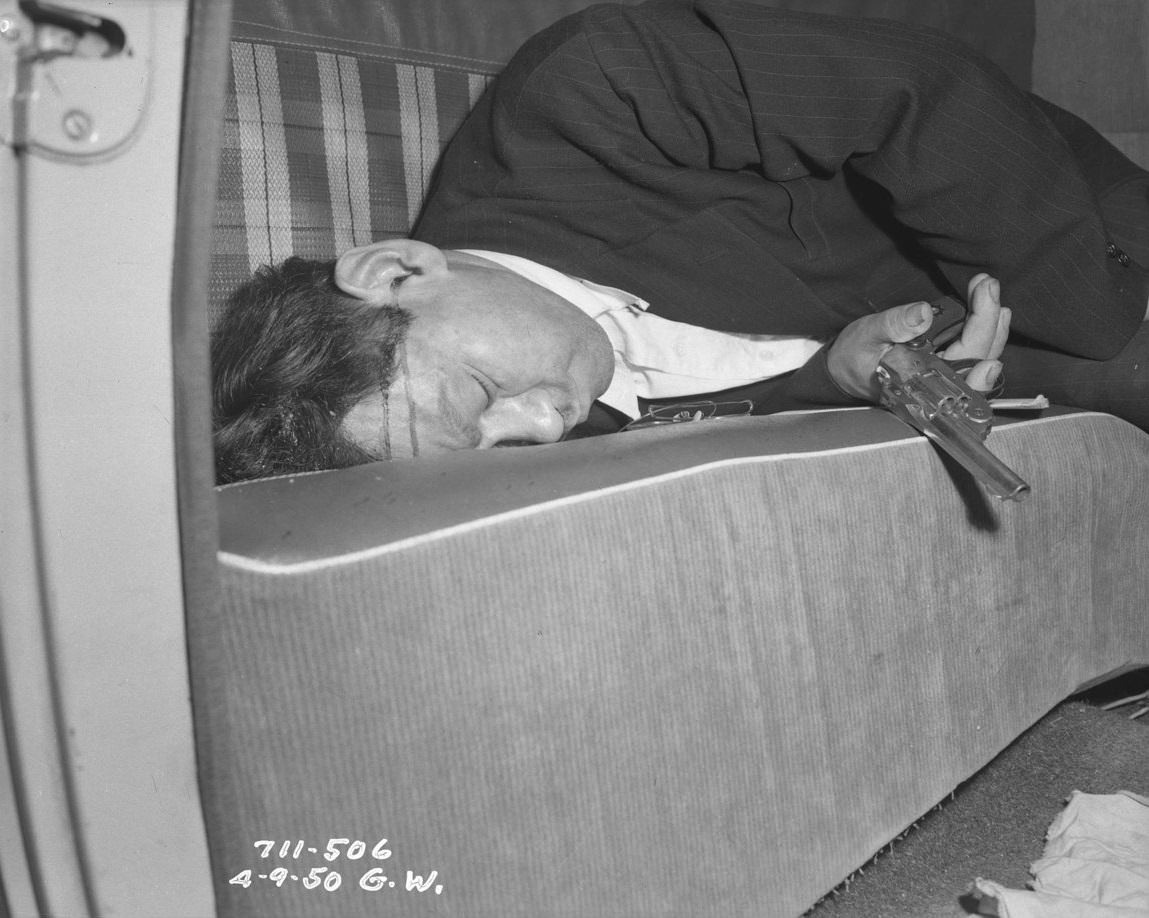 Vintage Crime Scene Photos from the Los Angeles Police Department Archives Weird