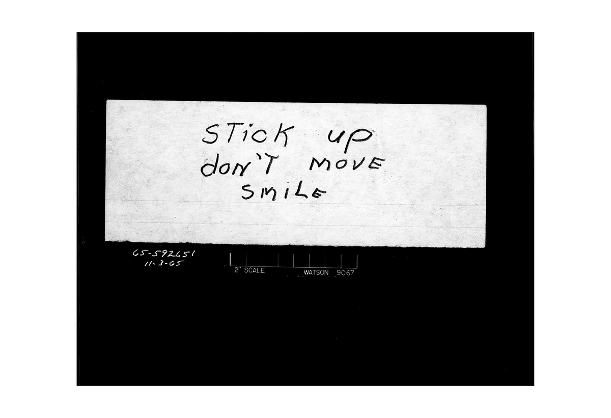 Vintage Crime Scene Photos from the Los Angeles Police Department Archives Weird