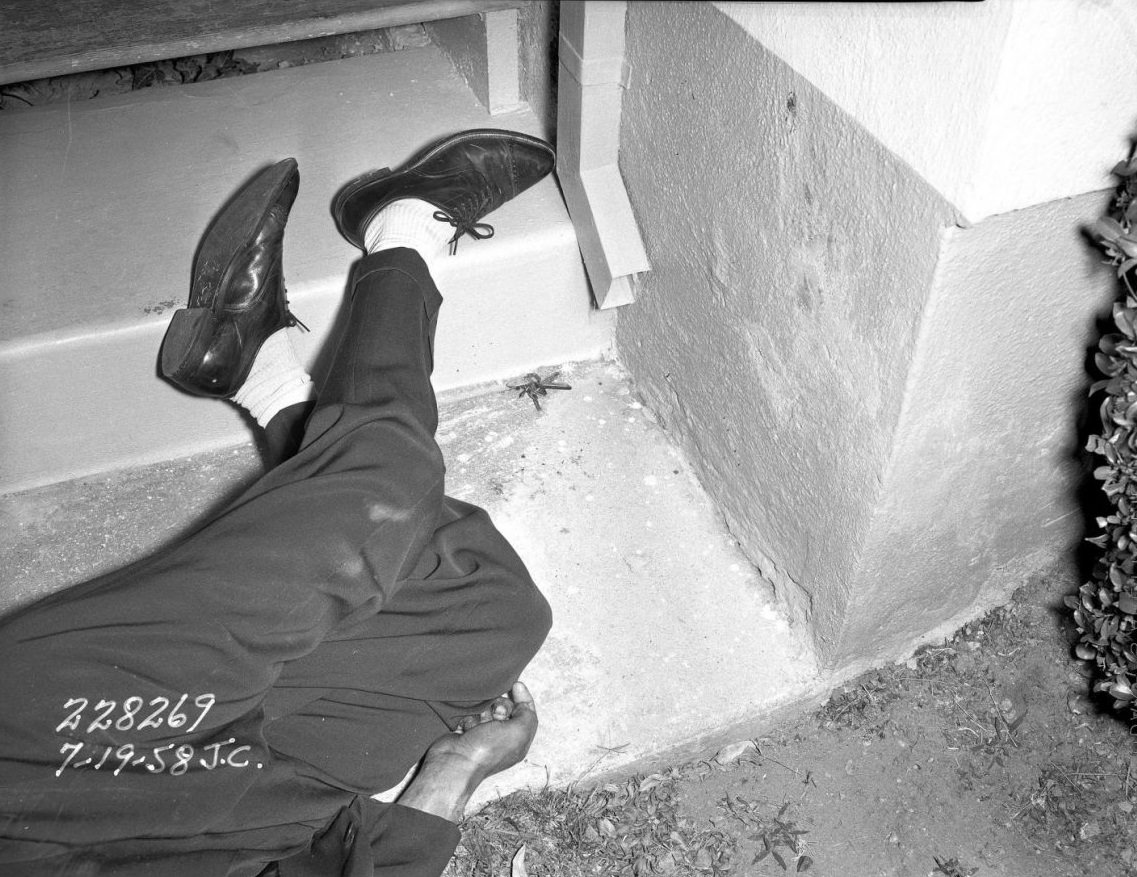 Vintage Crime Scene Photos from the Los Angeles Police Department Archives Weird