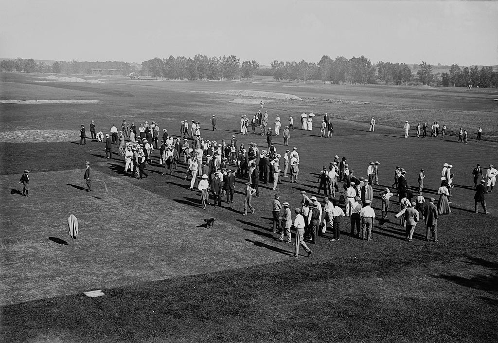 #25 A golf links in Denver, Colorado, 1910