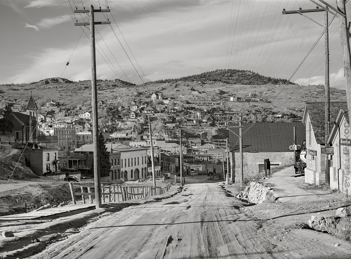 #12 An old mining town, Denver, 1920s.