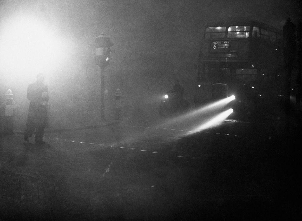 #20 Fleet Street during the Great Smog, 1952.