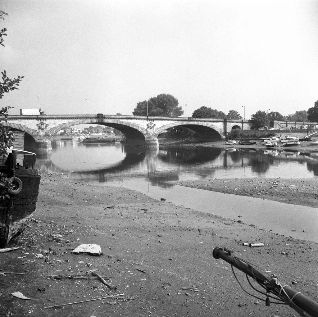 Marilyn Neivaag, at the Serpentine in London’s Hyde Park during the heatwave of 1976.