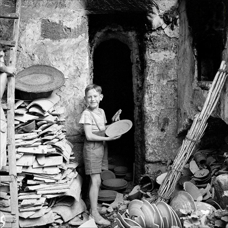 #4 Portrait of a child in a ceramic factory, 1957