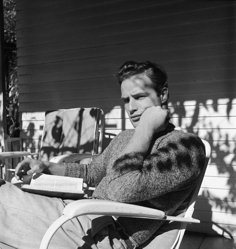 Marlon Brando, Birmingham Veterans Administration Hospital, Van Nuys, Calif., 1949.