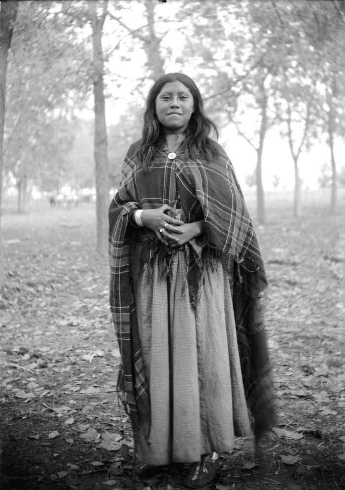 #28 A Young Ute Woman, 1880-1900