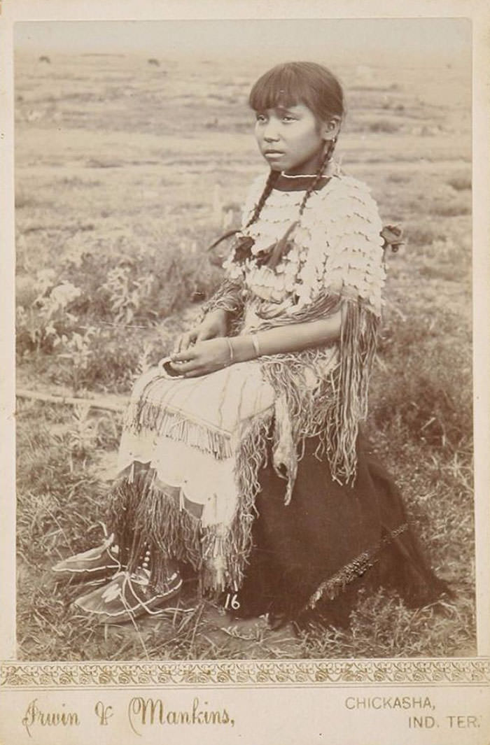#17 Kiowa Girl, 1890
