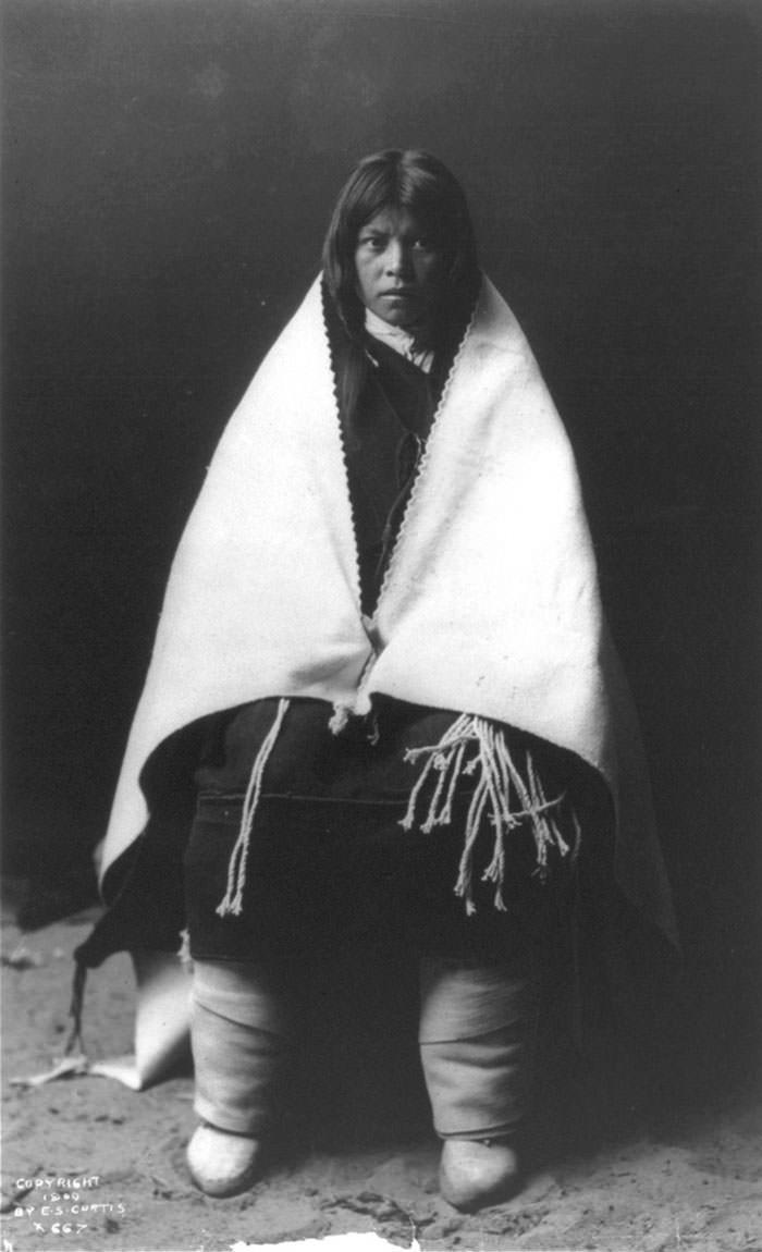 #27 Hopi Girl On Her Wedding Day, 1900
