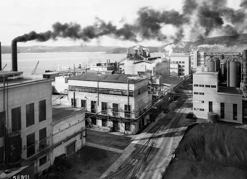 #46 Saltpeter Factory in Norway, 1955