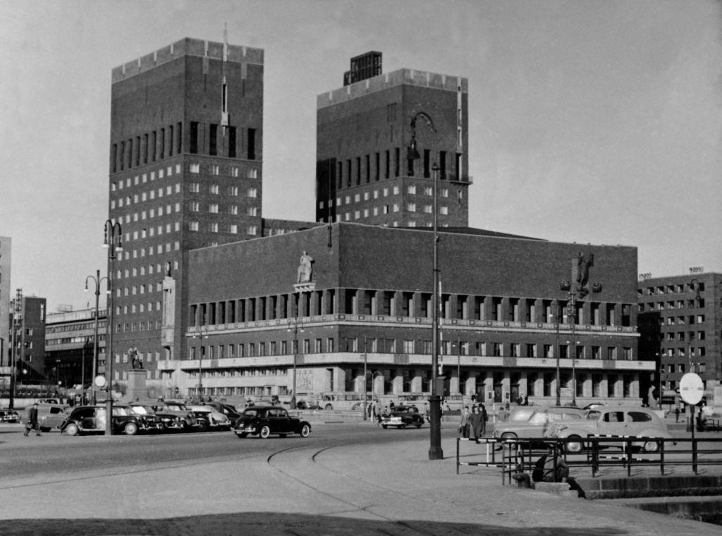 #55 City Hall, Oslo, 1958.