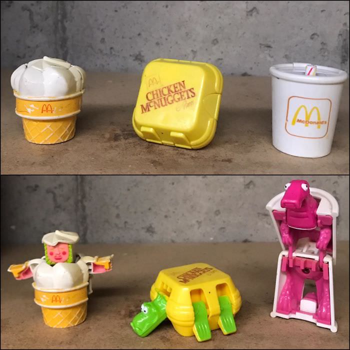 #33 Mcdonald’s Happy-Meal Transformers. When Mcdonald’s was considered a treat. Thanks Mom!