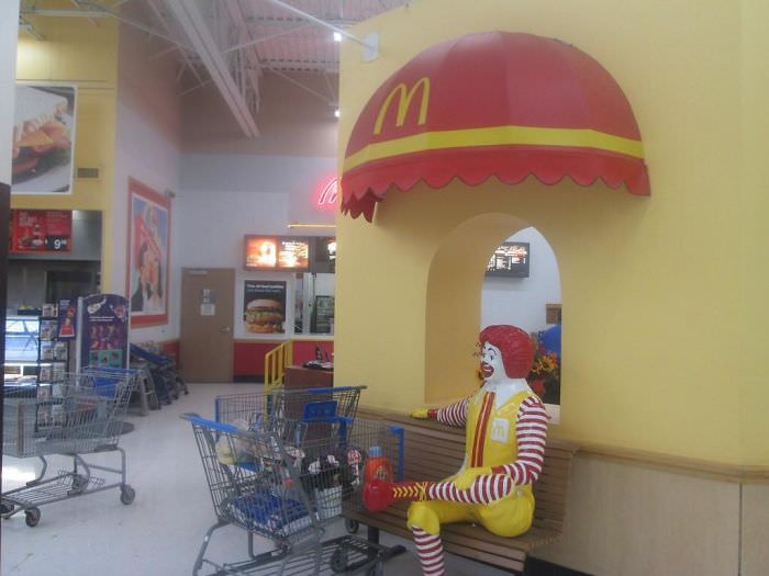 #34 Does Anybody remember when walmart had Mcdonald’s and the Ronald Mcdonald Bench?