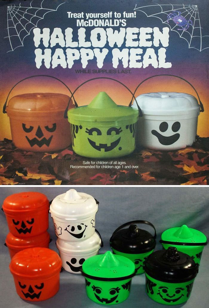 #9 McDonald’s Seasonal Happy Meal Buckets